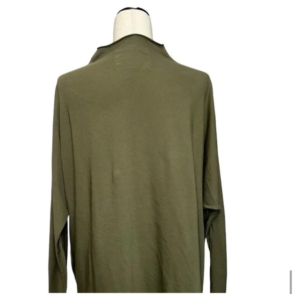 Frank & Eileen Olive Long Sleeve Top - Picture 8 of 16